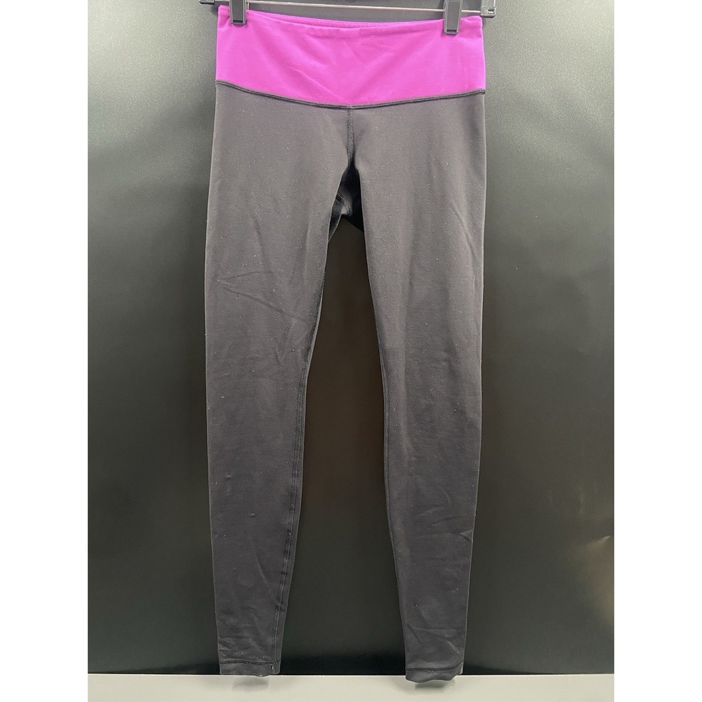 Lululemon Womens Align High-Rise Pant Size‎ 4 Inseam 31" Black & Purple